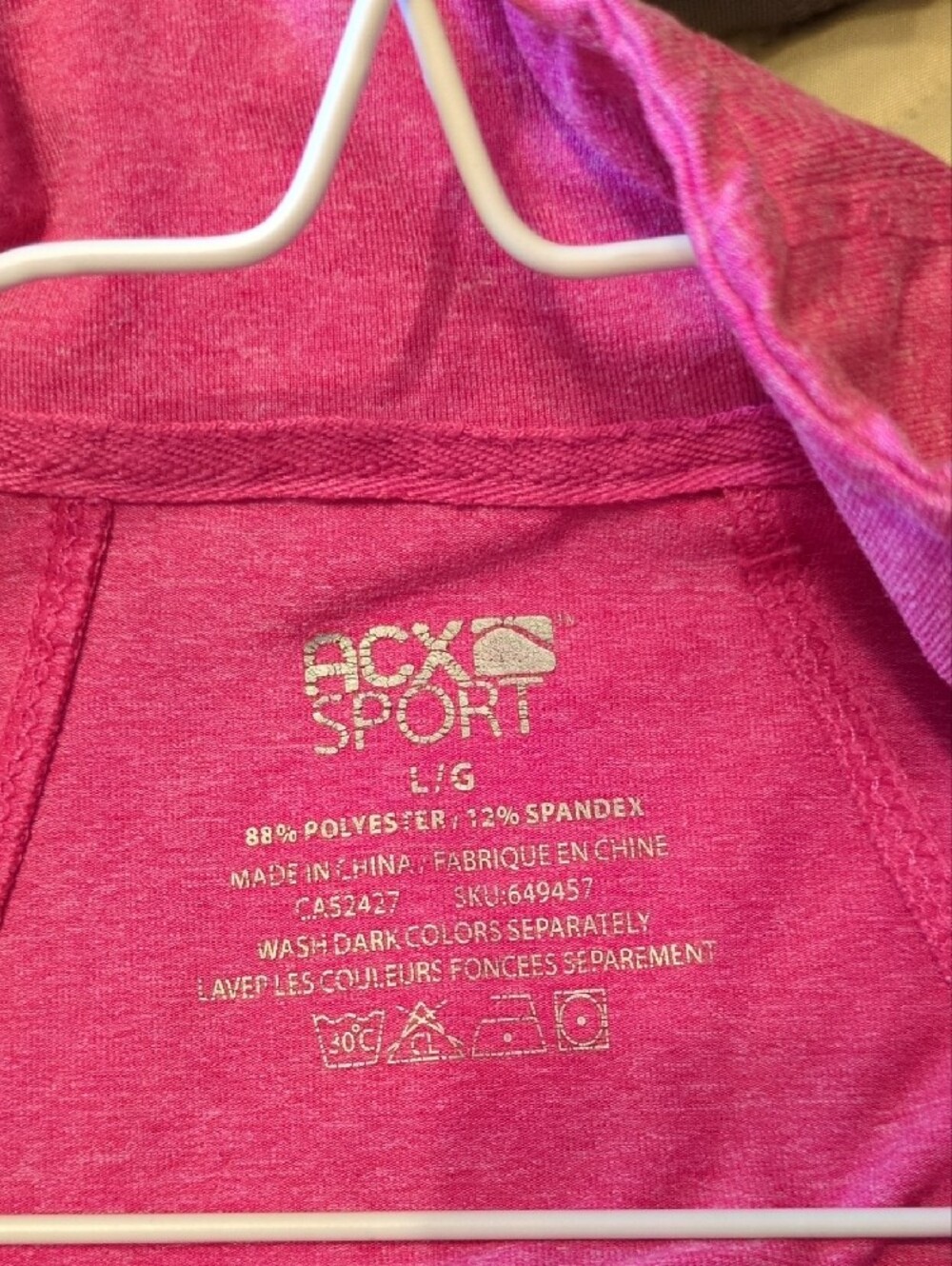 Rock & Republic Women's Raspberry Zip-Front Utility Jacket - Picture 7 of 7